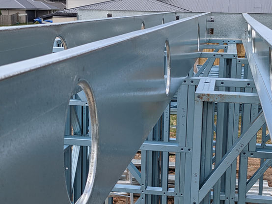 Light gauge steel wall frames